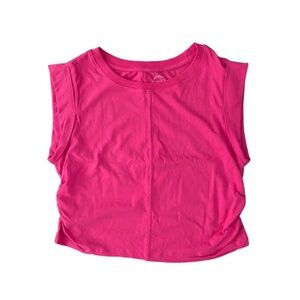 Athleisure Cropped Muscle Tee